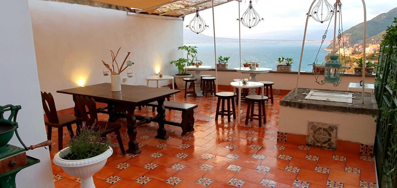 Dimora Del Conte Sorrento Coast Seaview Apartment Vico Equense Ngoại thất bức ảnh